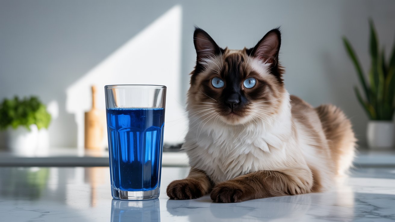 spiruline bleue pour le chat